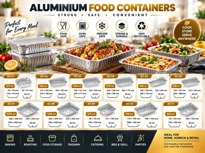 Aluminium Food Containers